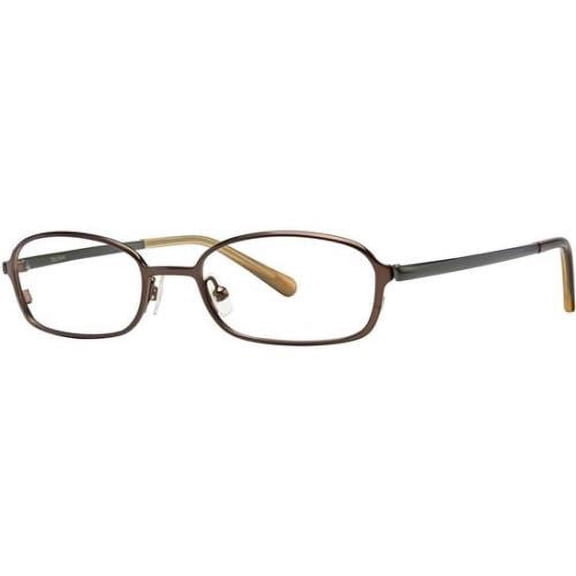 VERA WANG Eyeglasses V027 Brown 48MM