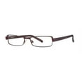 thumbnail image 1 of VERA WANG Eyeglasses V085 Burgundy 54MM, 1 of 9