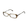 thumbnail image 1 of NEW VERA WANG V175 WOMENS/LADIES DESIGNER FULL-RIM LIGHT BROWN / NUDE AUTHENTIC HAND MADE IN ITALY FRAME DEMO LENSES 52-15-135 EYEGLASSES/SPECTACLES, 1 of 9