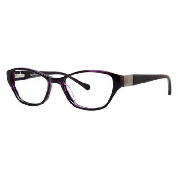 VERA WANG Eyeglasses V319 Wine 51MM