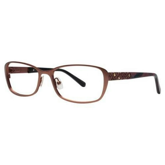 VERA WANG Eyeglasses V341 Brown 53MM