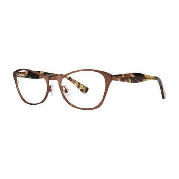VERA WANG Eyeglasses V385 Brown 53MM