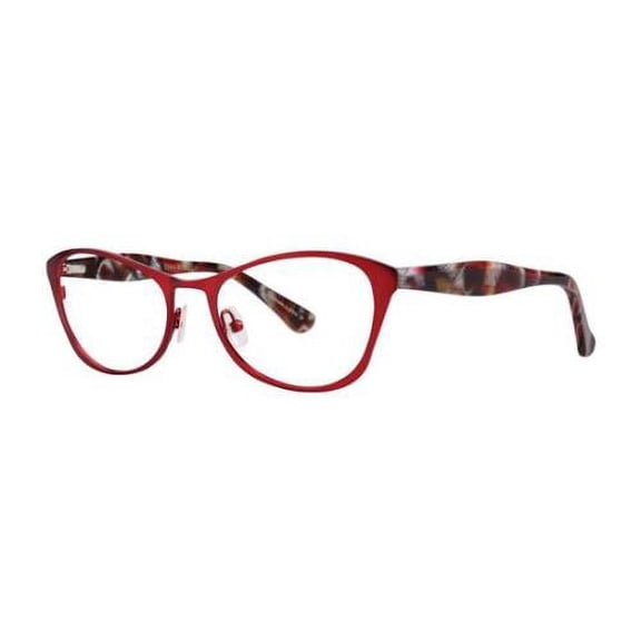 VERA WANG Eyeglasses V385 Crimson 51MM