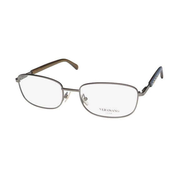 VERA WANG LUXE ELAINA FULL-RIM RECTANGLE LENSES GORGEOUS EYEGLASS FRAME/GLASSES