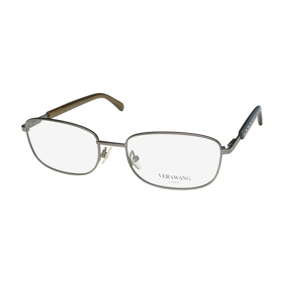 VERA WANG LUXE ELAINA FULL-RIM RECTANGLE LENSES GORGEOUS EYEGLASS FRAME/GLASSES