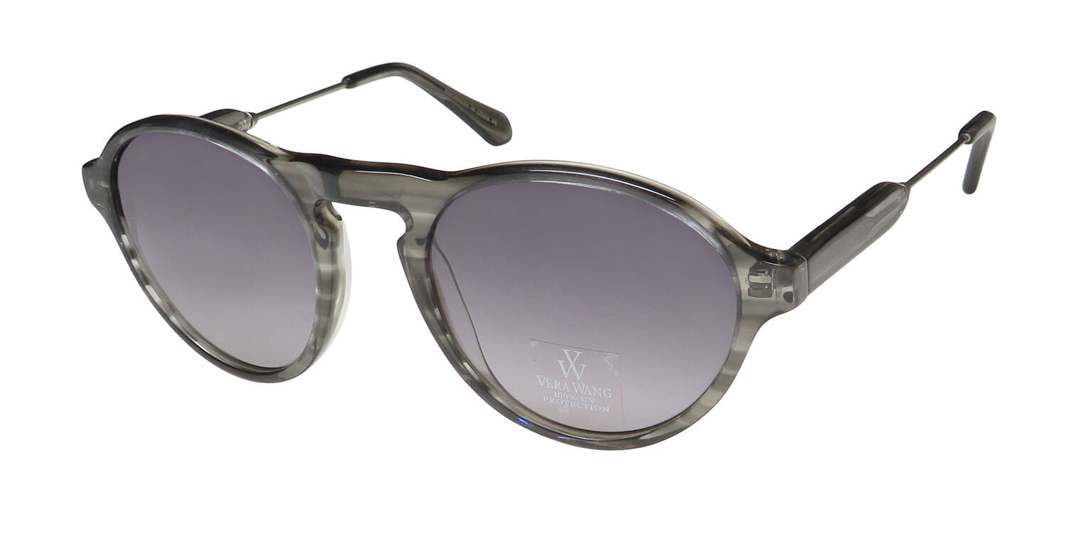Authentic, Vera Wang Tortoiseshell Round Sunglasses with Greenish/Gray Temples Vera Wang Sunglasses for Women for sale | eBay main image 4
