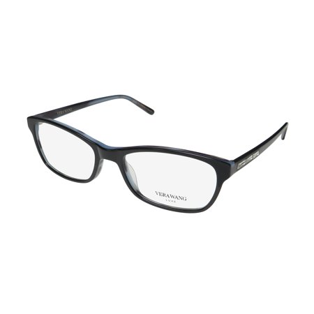 VERA WANG LUXE PADME HANDMADE PREMIUM ACETATE PLASTIC HIP EYEGLASS FRAME/EYEWEAR