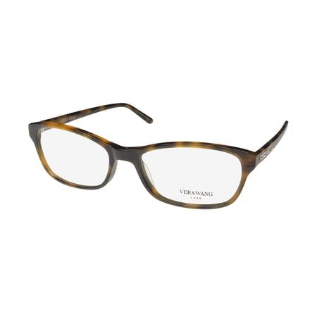 VERA WANG LUXE PADME HANDMADE PREMIUM ACETATE PLASTIC HIP EYEGLASS FRAME/EYEWEAR