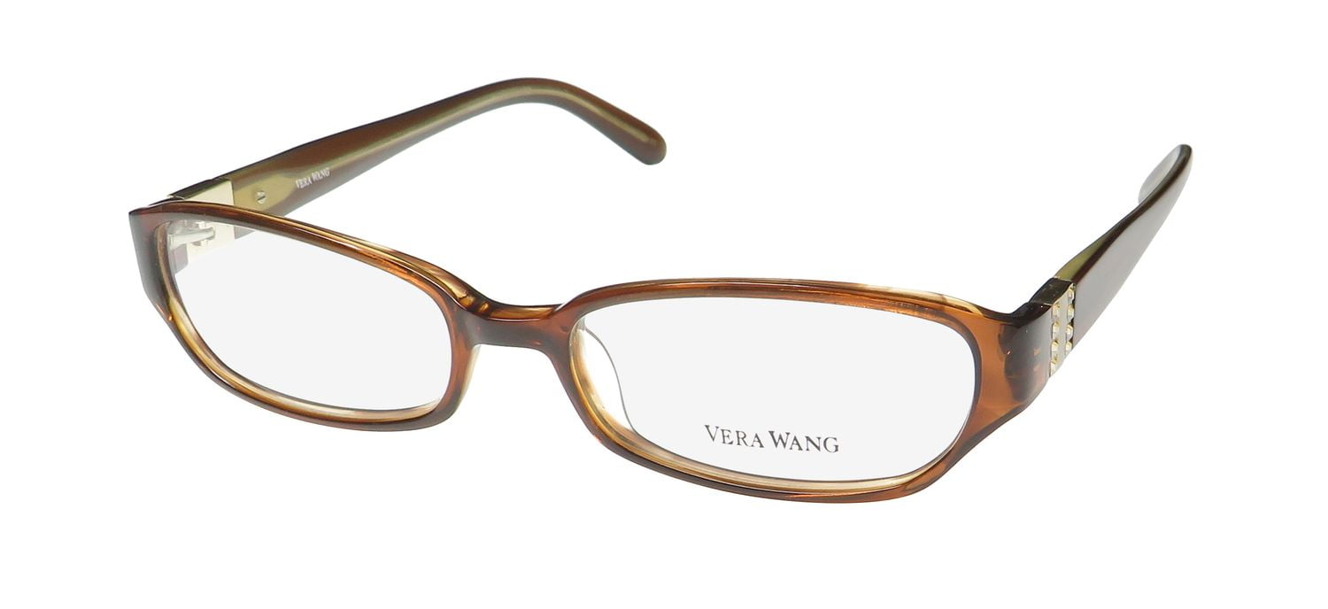 VERA WANG V165 CAT EYE EYEGLASS FRAME/GLASSES HANDMADE  display picture 2