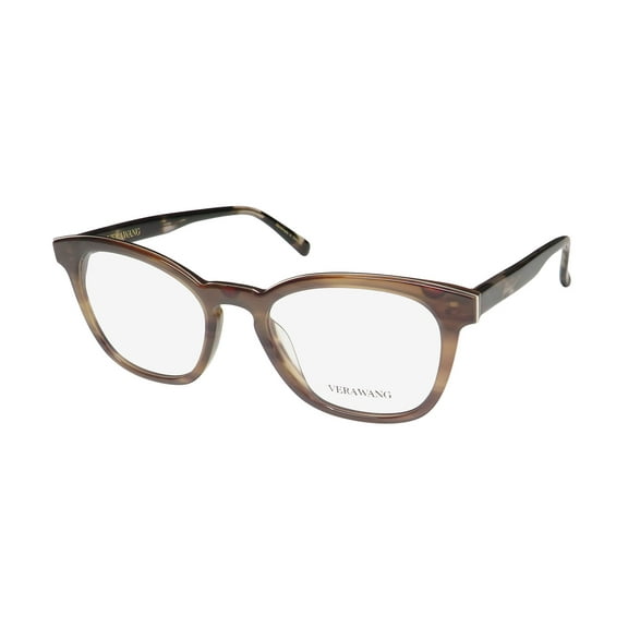 VERA WANG-V509 TA Square Eyeglasses Tabac