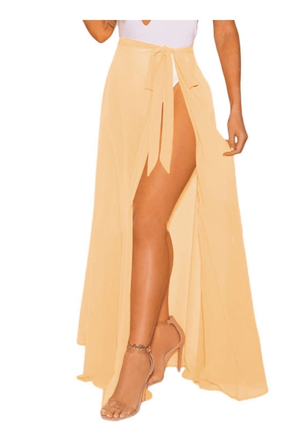 Women's Swimsuit Summer Beach Wrap Skirt Swimsuit Swimwear Cover-Ups
