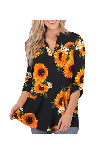 Yellow Floral Shirt