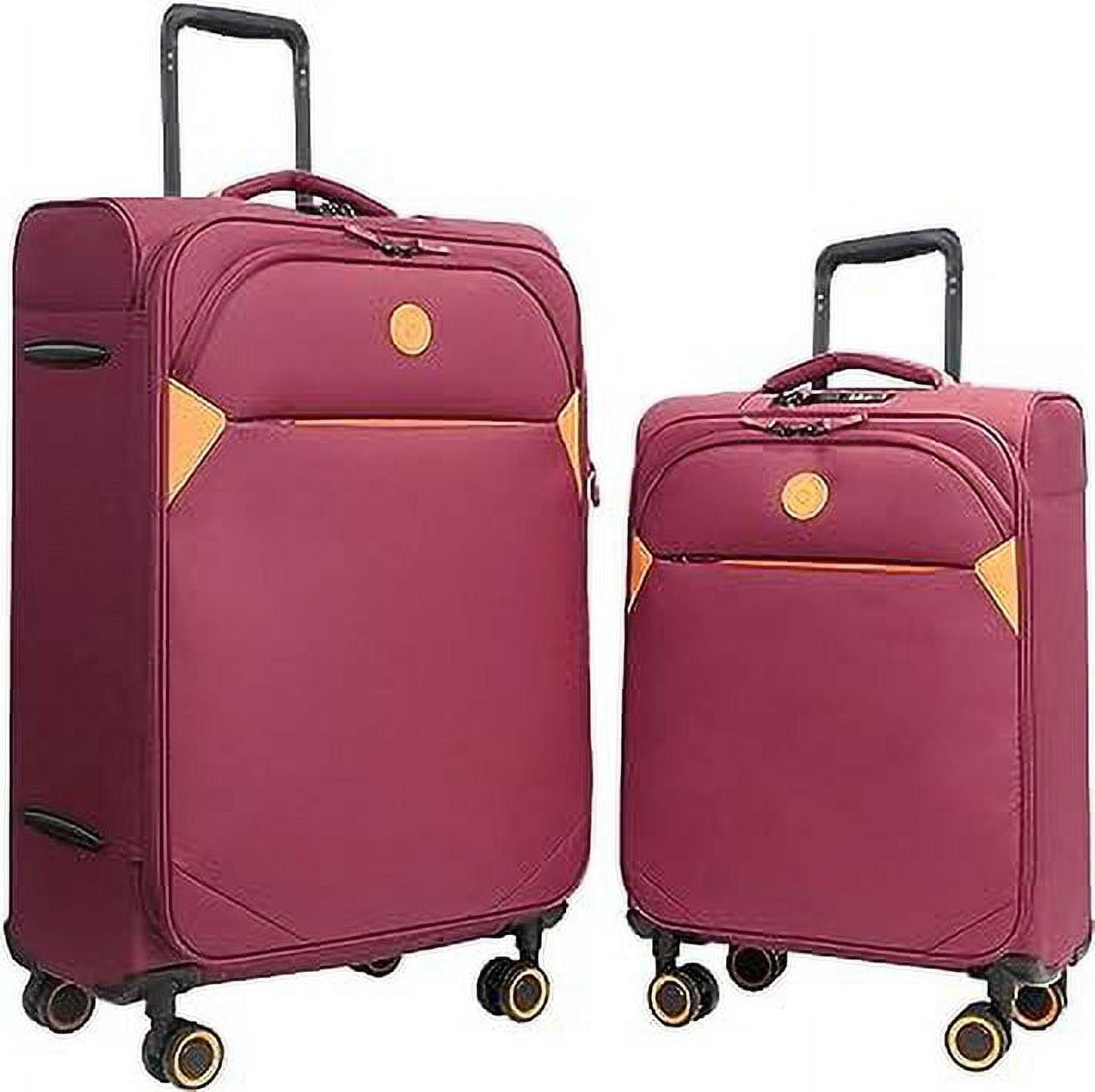VERAGE Cambridge Lightweight Luggage Sets, 2 Piece Softside Expandable