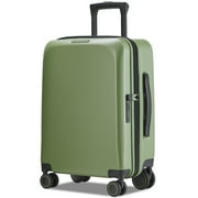 VERAGE Freeland Carry On Luggage with X-Large Spinner Wheels, Expandable Hardside Travel Luggage, Rolling Suitcase TSA Approved 20-Inch, Green