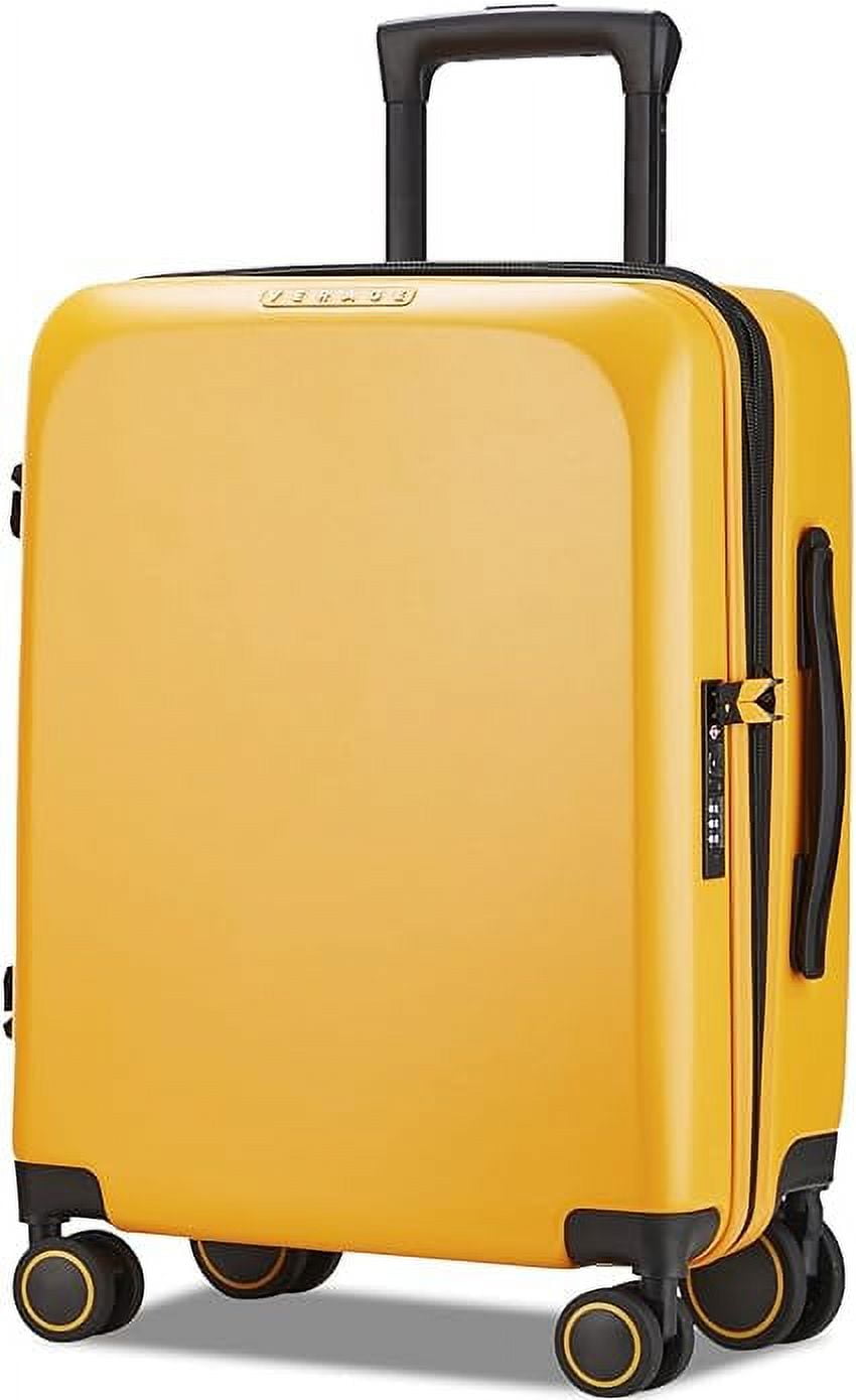 VERAGE Freeland Carry On Luggage with X-Large Spinner Wheels ...