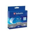thumbnail image 1 of VERBATIM BD-R BRANDED 3pk 25GB/4X WHT JEWEL CS, 1 of 2
