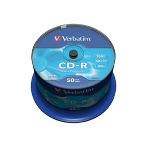 VERBATIM CD-R 700MB 50Pack of White InkJet 52x