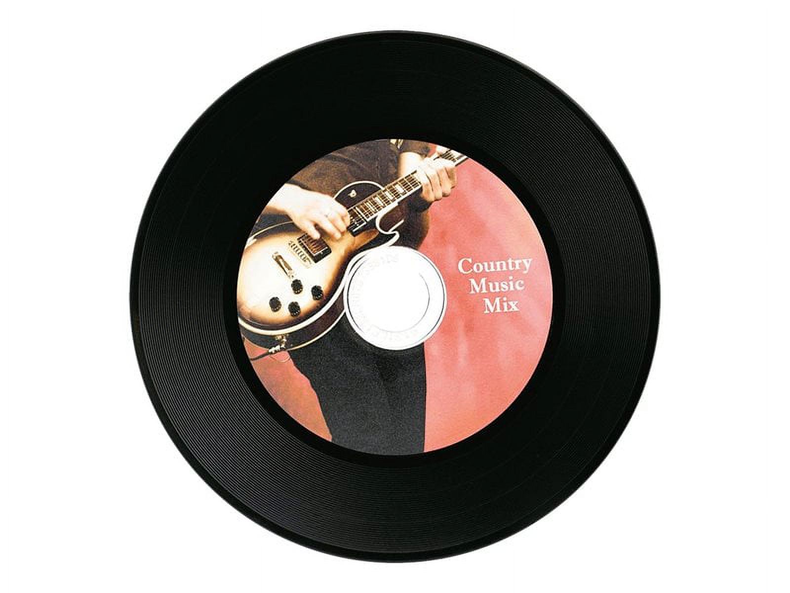 VERBATIM CD-R DIG VINYL 50pk 80MIN/52X SPIN-WHT - image 1 of 2