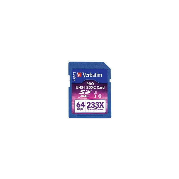 VERBATIM CORPORATION 97466 64GB SDXC MEMORY CARD CLASS 10