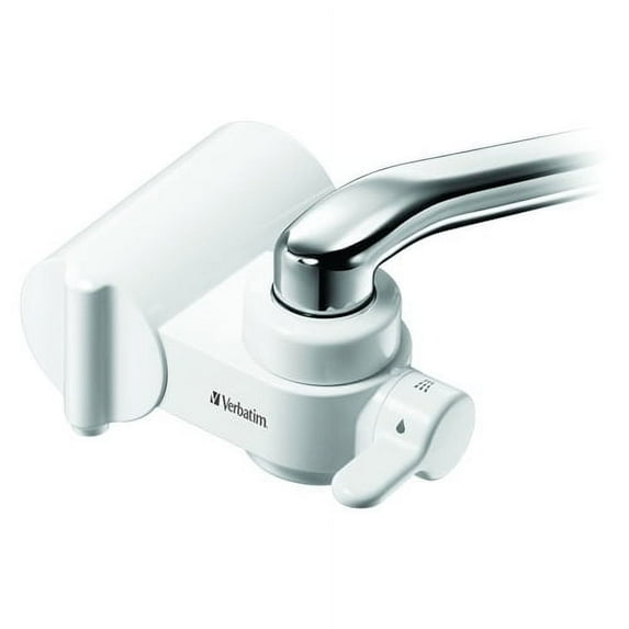 VERBATIM CORPORATION 98866 WATER FILTRATION FAUCET MOUNT FILTER INCLUDED