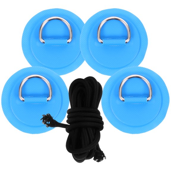 VERDANVERSE Inflatable Paddle Board D-Ring Patch Blue PVC Deck Attachment