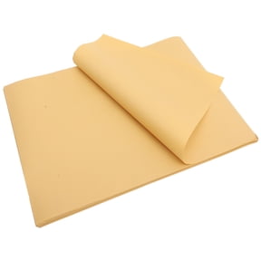 VERDANVERSE 100pcs Versatile Food Wrapping Paper Sheets Kraft Paper Beige