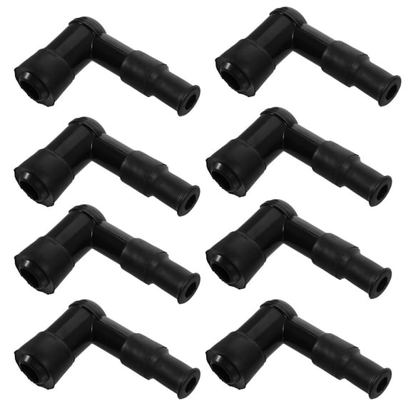VERDANVERSE 10Pcs Engine Part Spark Plug Cap for Motorbike Accessories Corrosion Resistance 2.8x1.7x0.8in