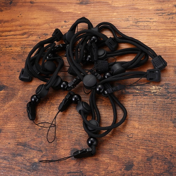 VERDANVERSE 10 Pack Adjustable Flashlight Wrist Straps, Quick Release Buckle Lanyard Safety Tether for Flashlights and Gear