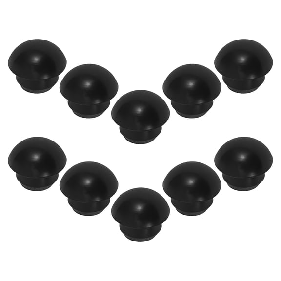 VERDANVERSE Rubber Hydraulic Jack Oil Plugs Black for Leak Prevention in Maintenance