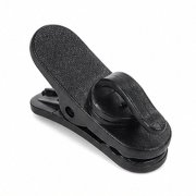 VERDANVERSE Mic Cable Clips Microphone Clip Black ABS 15Pcs