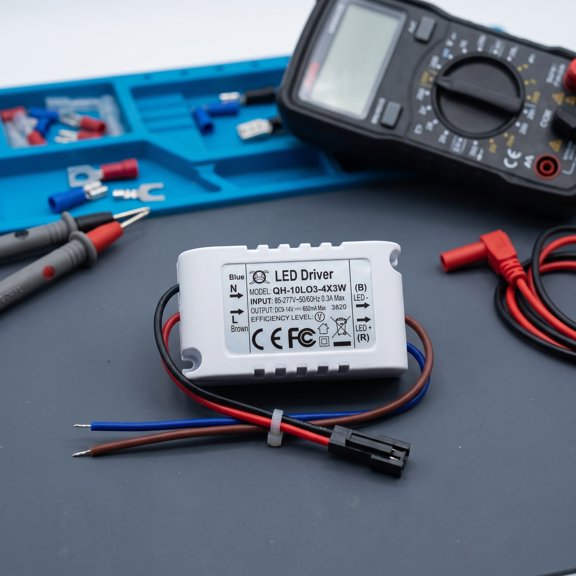 VERDANVERSE 1Pc LED Constant Current Driver Power Supply with Overload and Short Circuit Protection for Ceiling Lights