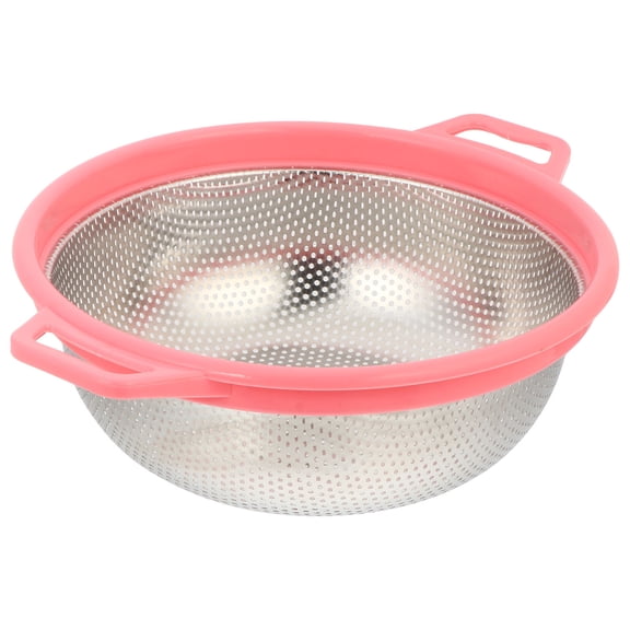 VERDANVERSE Rice Strainer Stainless Steel PP Multifunctional for Fruits Vegetables Meat 1Pc