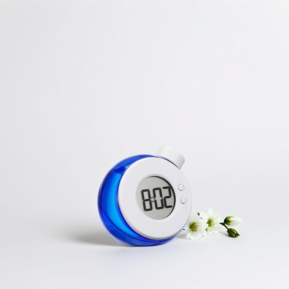 VERDANVERSE Modern Water Clock Plastic Battery-Free Operation Eco-Conscious Users Home Use 1Pcs