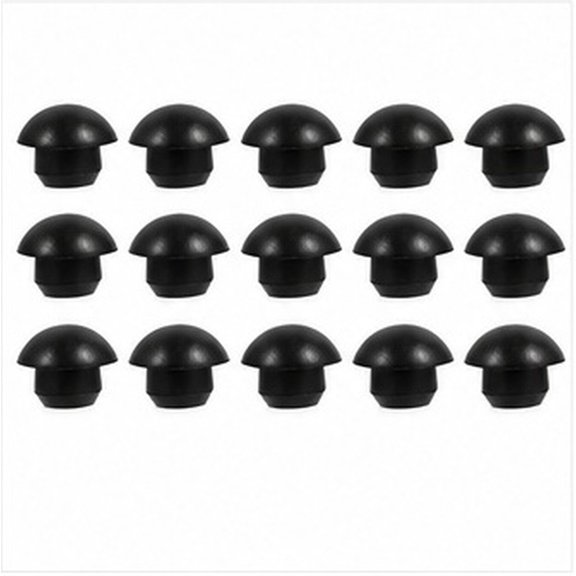 VERDANVERSE Rubber Oil Filler Plugs Hydraulic Jack Bung Black for Machine 20Pcs