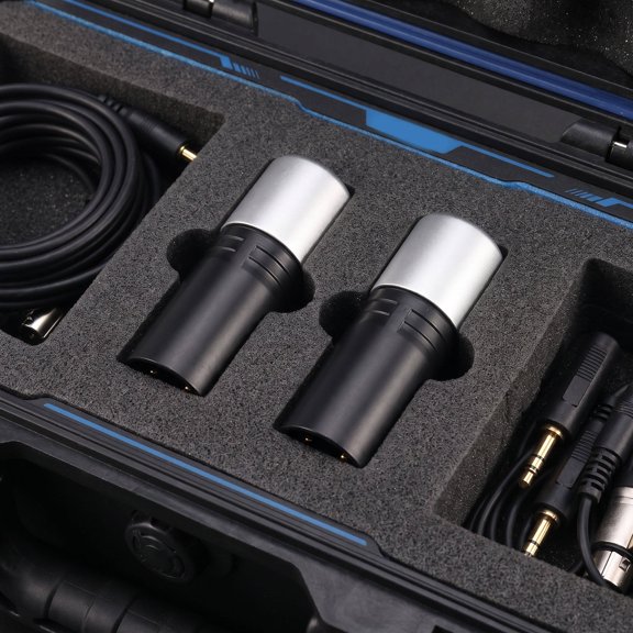 VERDANVERSE 2Pcs 120 Ohm Xlr Male Terminator Plug for Optimal Signal Transmission in Concert Lighting