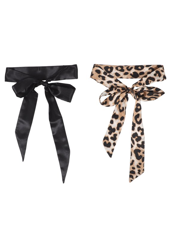 2 Pcs Soft Silk Bathrobe Ties, Assorted Colors, Elegant Robe Belt Sash for Decorative Styling and Daily Wear