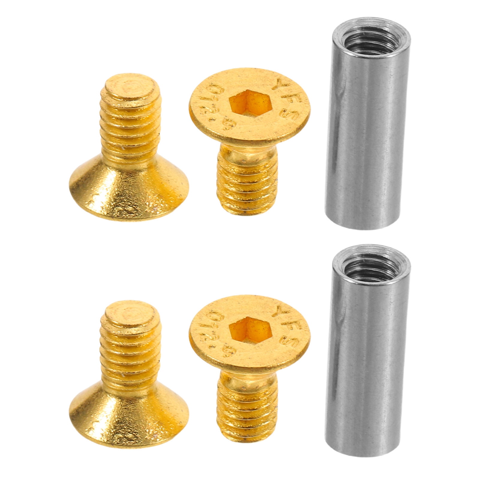 Brass Rivets Handle VERDANVERSE 2 Pack Brass Handle Rivets, Round Fasteners for Handle ...
