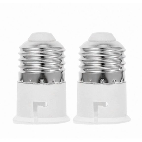 VERDANVERSE Mogul Base Socket Power Transmission Home Use White PBT 2Pcs