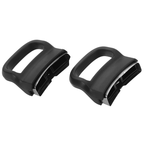 VERDANVERSE 2 Pcs Replacement Pot Handles, Black Cookware Side Grips for Kitchen Pots and Pans, Home Cooking