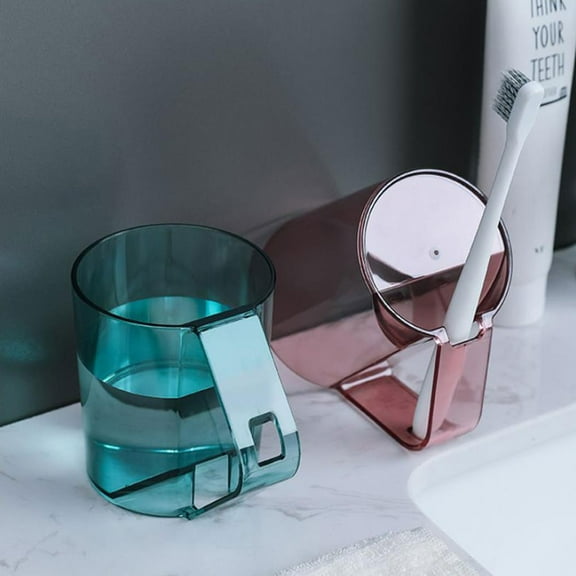 VERDANVERSE 2Pcs Plastic Washing Cups for Daily Use in Color