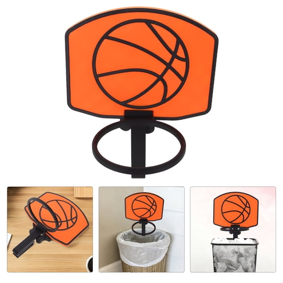 VERDANVERSE Trash Can Basketball Hoop Assorted Color Plastic for Home Decor