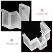 VERDANVERSE 2pcs Turntable Needle Protector Cover for At-lpxusb White Plastic