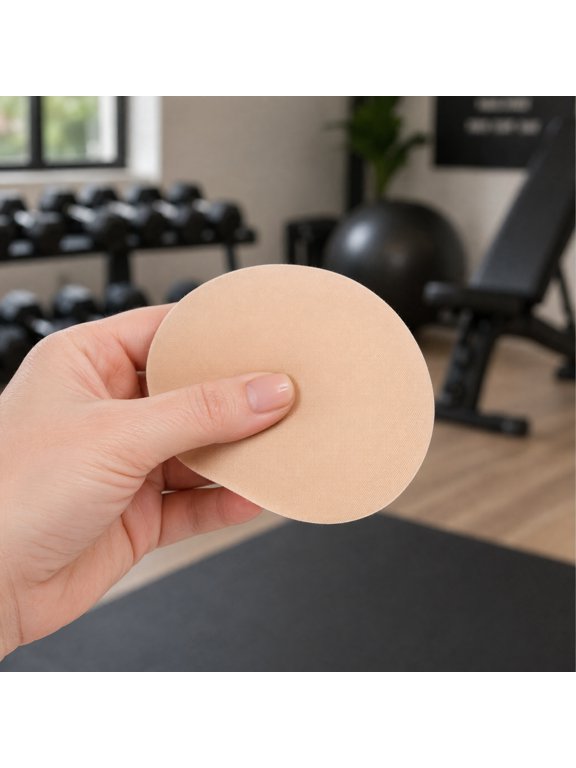 3Pairs Beige Bra Insert Pad Removable Sponge Pads for Sports and Swimwear