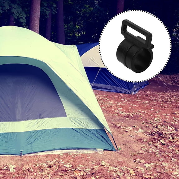 VERDANVERSE 30Pcs Heavy Duty Tent Clips Black Plastic for Camping Canopy Support