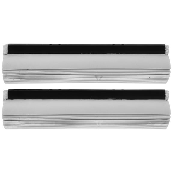 VERDANVERSE Sponge Mop Head For Replacement Grey 3Pcs 10.61In X 2.75In X 2.75In