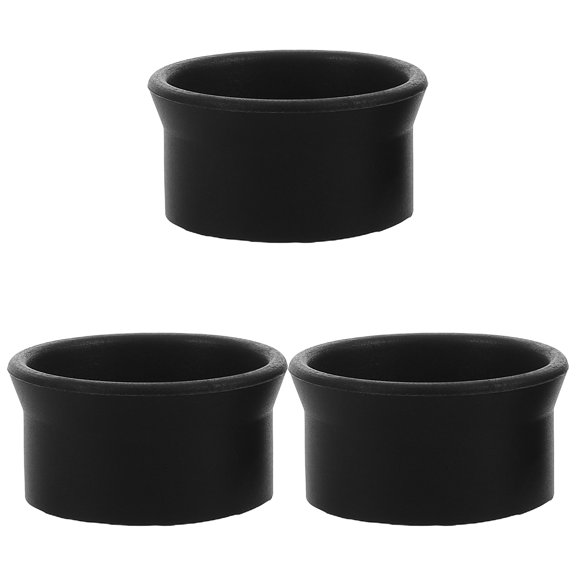 VERDANVERSE 3-Pack Lightweight Rubber Microscope Eyecup Replacements for Comfortable, Clear Outdoor Viewing and Eye