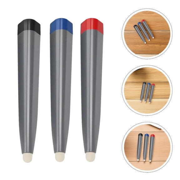 VERDANVERSE Screen Stylus Pen, Assorted Color, ABS Felt, Soft Tip, Flexible Fit, Smooth Writing 3Pcs