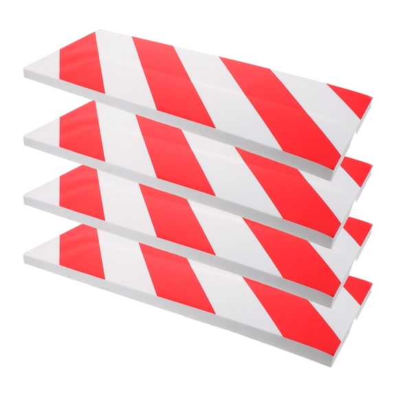 VERDANVERSE 4-Pack Reflective Foam Corner Guards for Wall, Garage, Basement Pole and Safety Padding