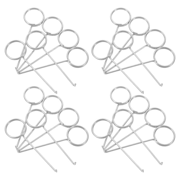 VERDANVERSE 50pcs Stainless Steel Shower Drain Hook Key Lifting Tool for Bathroom