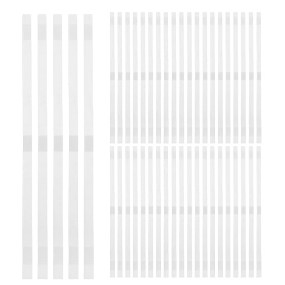 VERDANVERSE 50Pcs White Thermal Binding Strips for DIY Book Repair and Report Binding Use